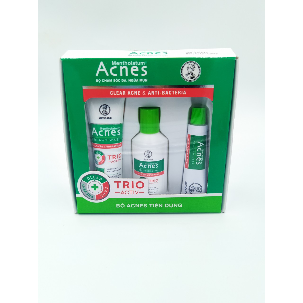 Bộ Sản Phẩm Chăm Sóc Da Acnes 12G