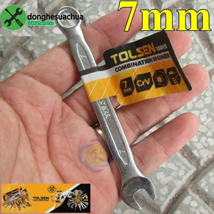 Chìa khóa vòng miệng 7mm Tolsen 15015 (cờ lê 7mm)