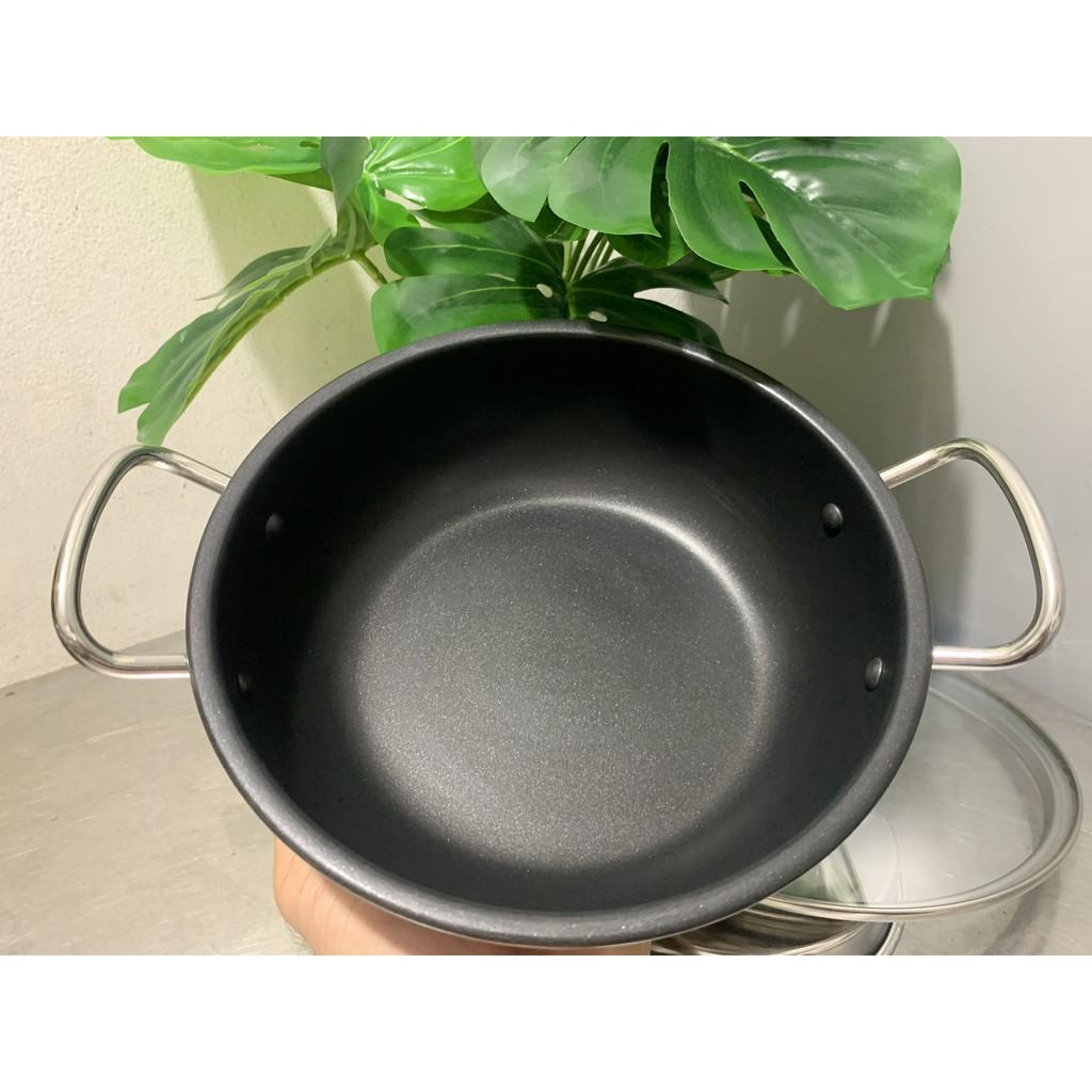 Nồi kho cá Inox 3 đáy chống dính Fivestar FSN20IN005 - 20cm