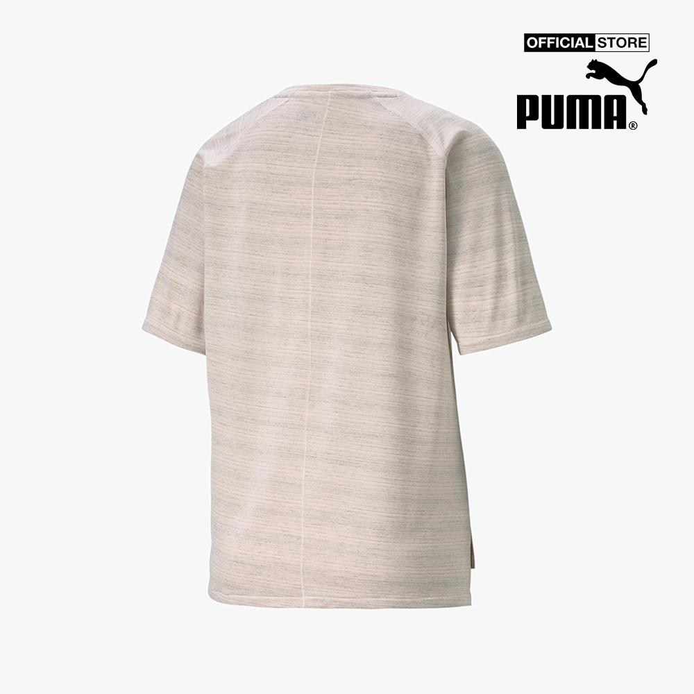 PUMA - Áo thun thể thao nữ Studio Graphene Relaxed 520226