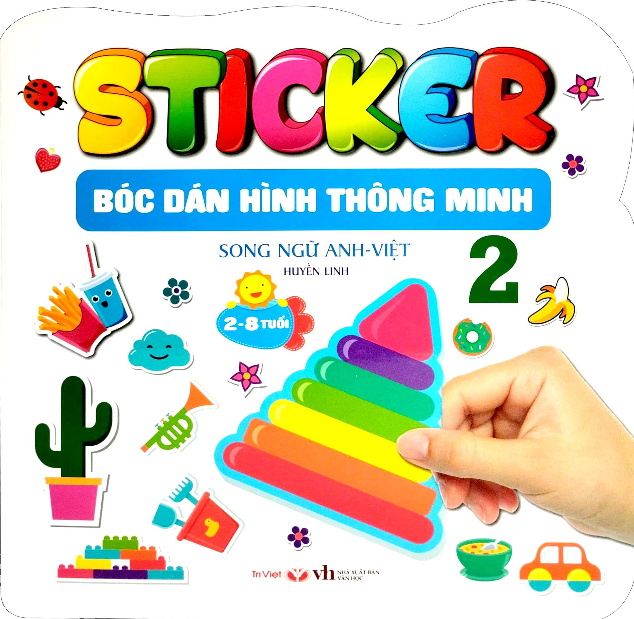 Sticker - Bóc Dán Hình Thông Minh - Song Ngữ Anh-Việt - Tập 2