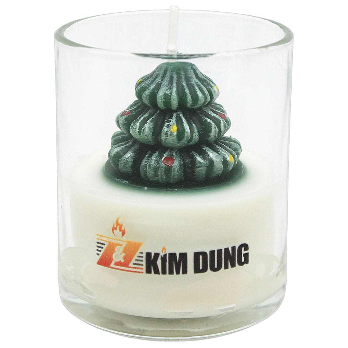 Ly Nến Thơm Hình Cây Thông Noel 3D