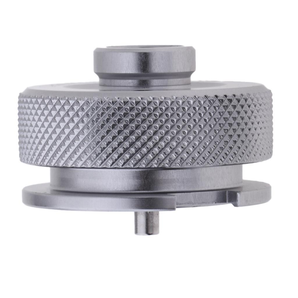 Outdoor Gas Tank Propane Refill Adapter Aluminum Alloy Gas Stove Connector for Outdoor Picnic BBQ Garden Party