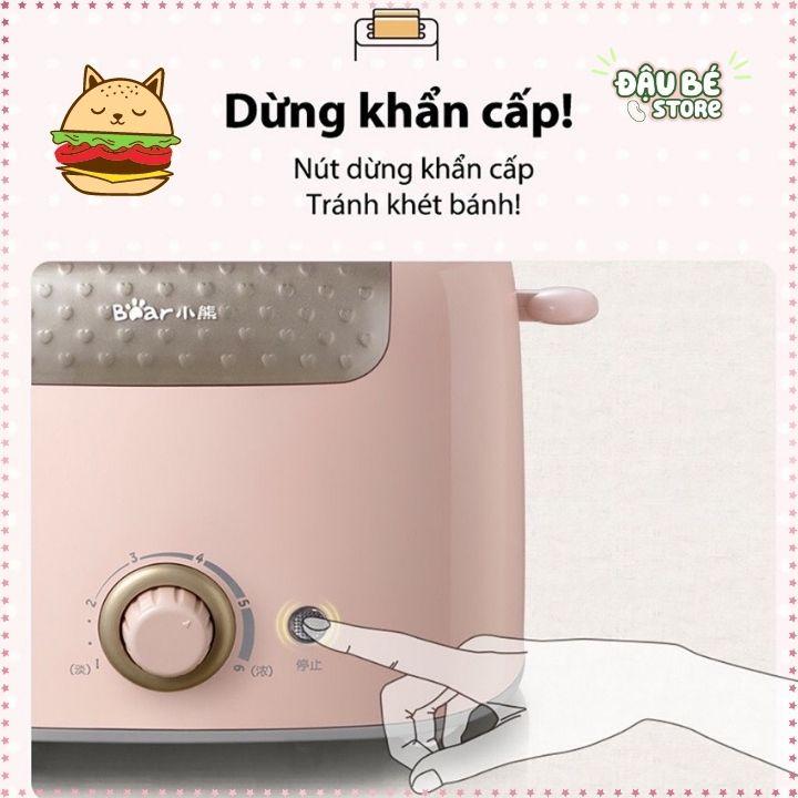 Máy Nướng Bánh Mì Bear Chính hãng DSL-601 - Kẹp nướng làm bánh mỳ Sandwich / Waffle / Bánh Quế, DAUBE - MNB002