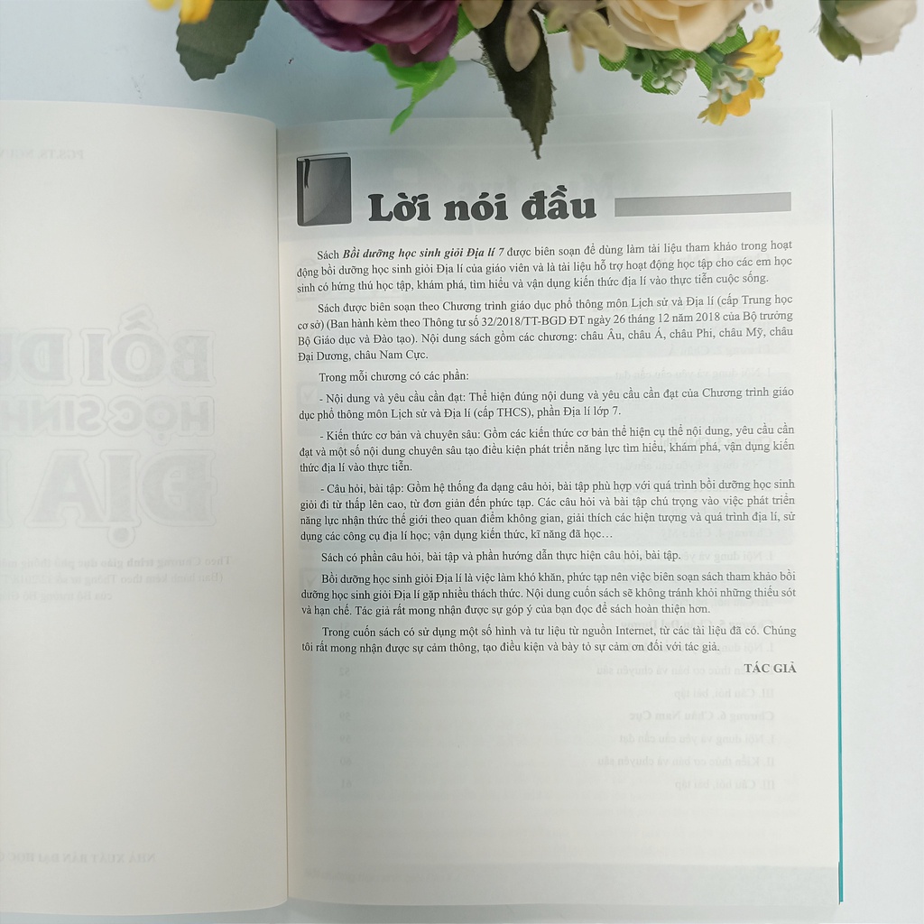 Sách - Bồi Dưỡng Học Sinh Giỏi Địa Lí 7