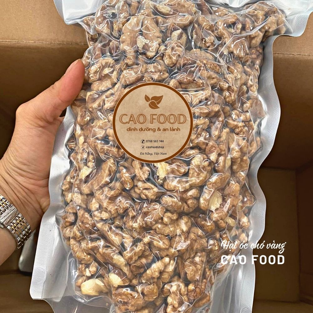 Hạt óc chó vàng nhân CAO Food nhập khẩu chính ngạch tại Mỹ - hạt dinh dưỡng cao cấp siêu dinh dưỡng