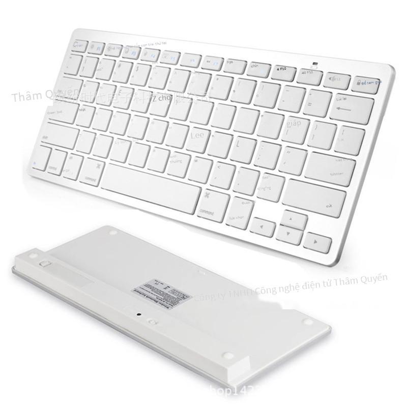 Đảm bảo chất lượng X5 Bàn phím tiếng Anh và tiếng Pháp đốm trắng phù hợp với điện thoại máy tính bảng Android iPad Bàn phím bluetooth tiếng Pháp