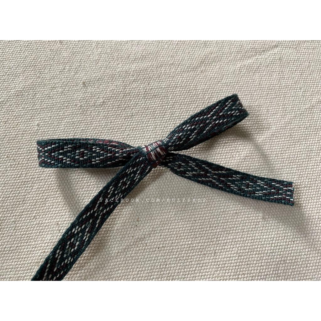 Ruy băng họa tiết thổ cẩm bản 10mm - mẫu 16