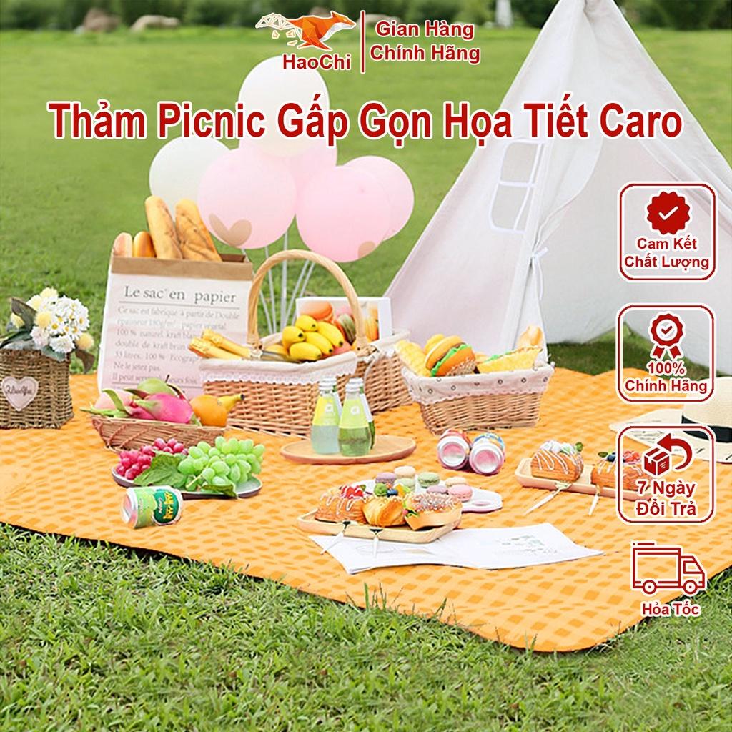 Thảm du lịch gấp gọn thảm trải picnic chống nước đi du lịch dã ngoại