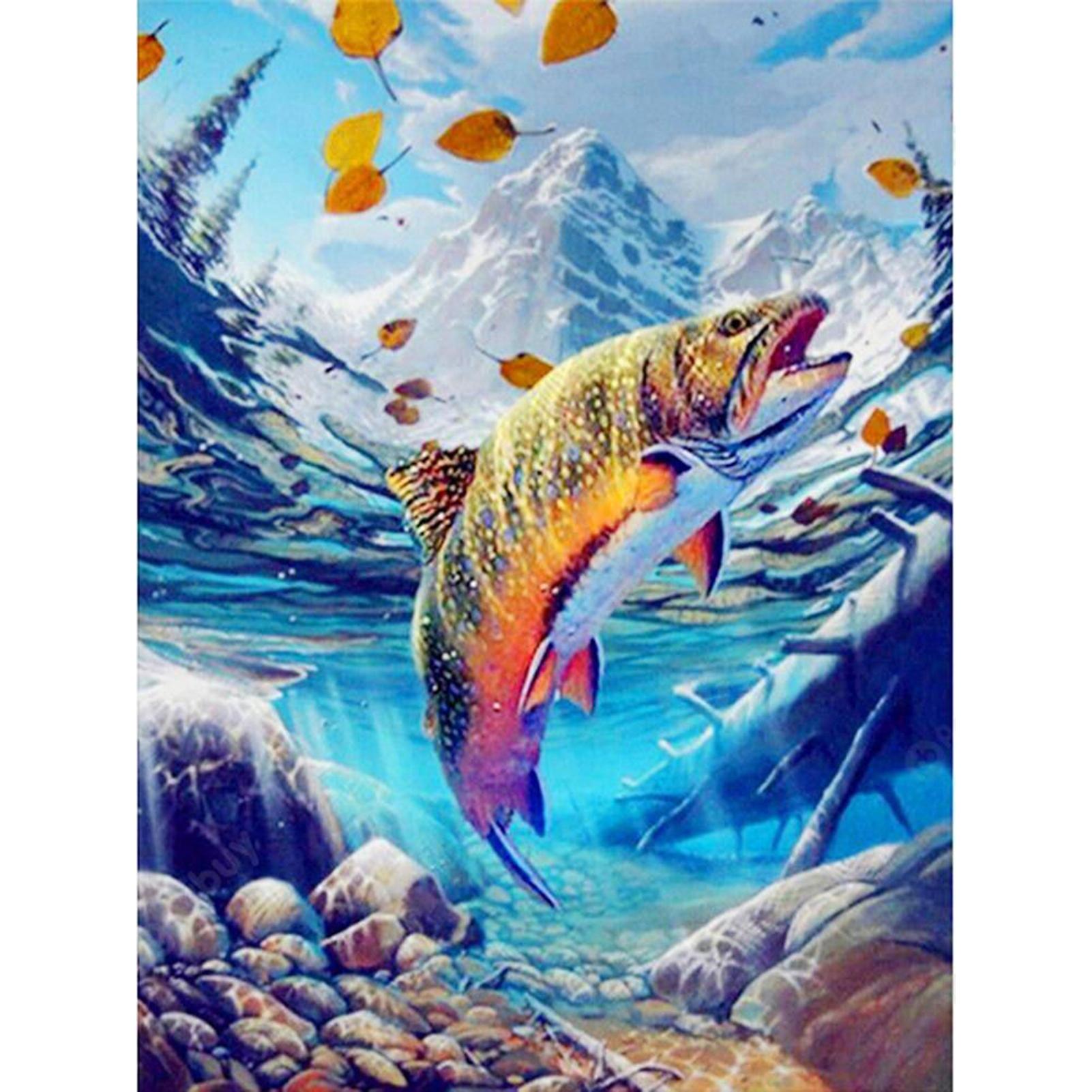 Bộ dụng cụ vẽ tranh kim cương 5D 12 x 16 inch