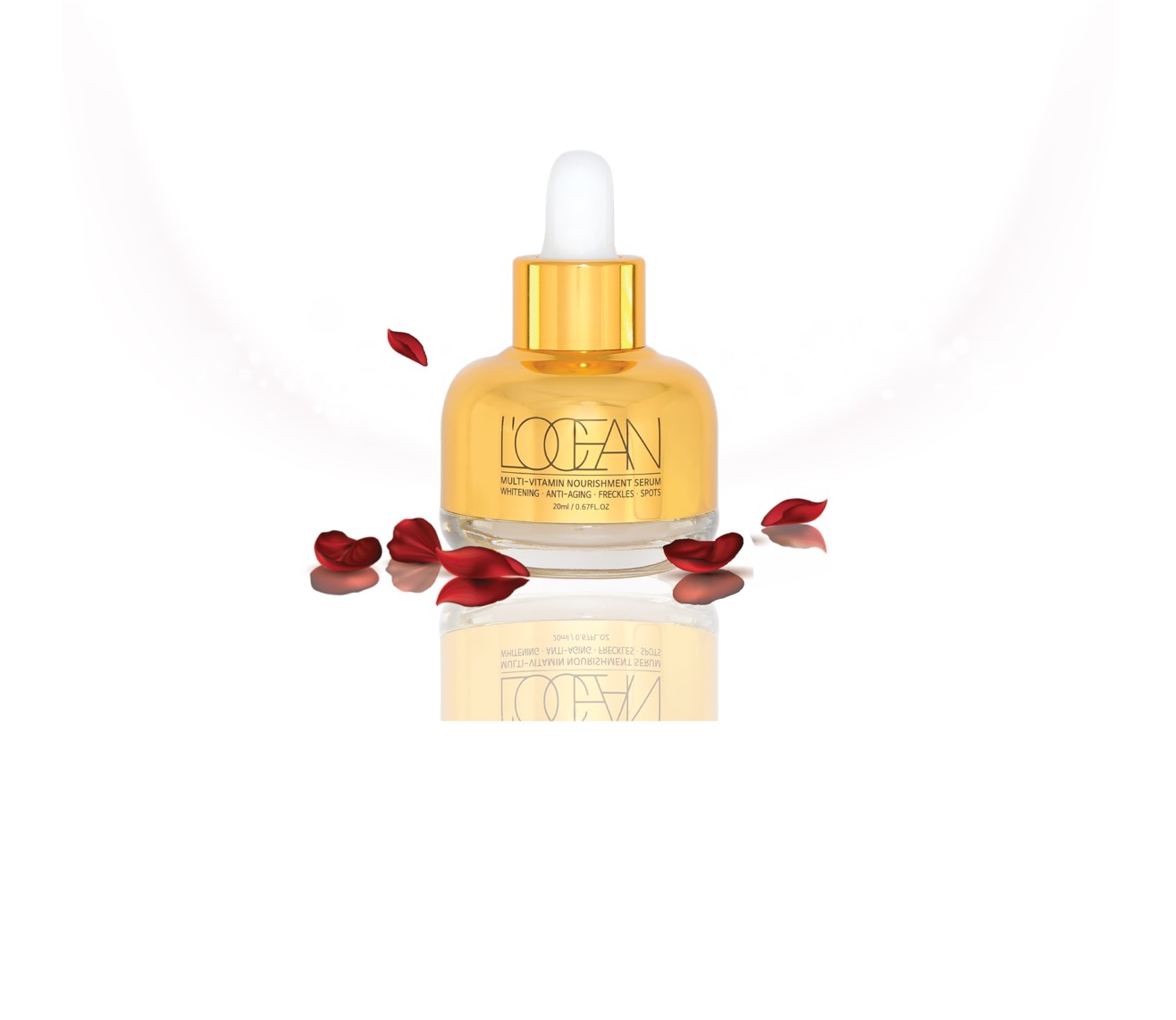 Serum Đa Vitamin Nuôi Dưỡng Làn Da Trắng Sáng, Chống Lão Hóa Da, Xóa Đốm Nâu, Nám, Tàn Nhang L'ocean