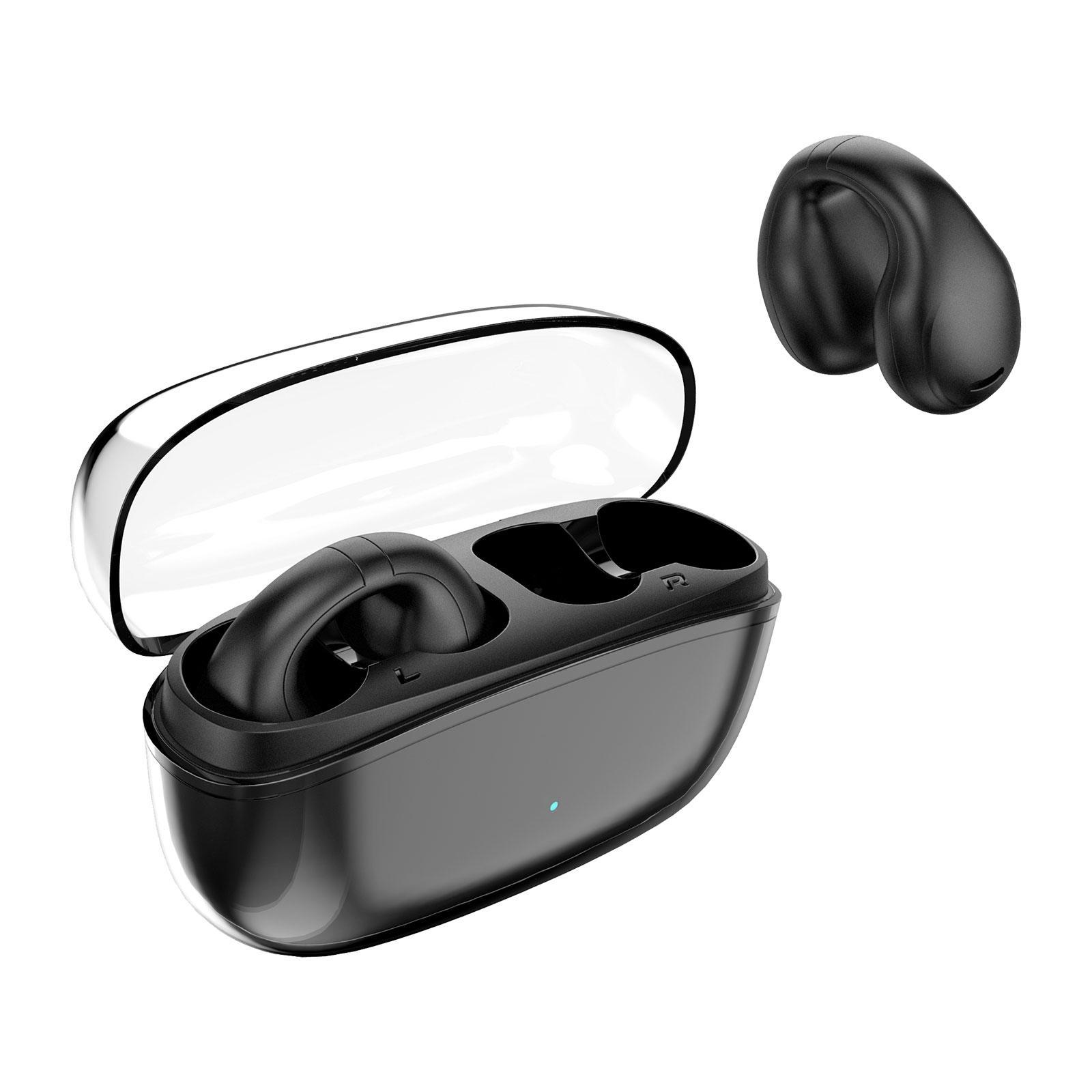 Wireless Ear Clip Headphone Low Latency Earphone for Running Driving Cycling