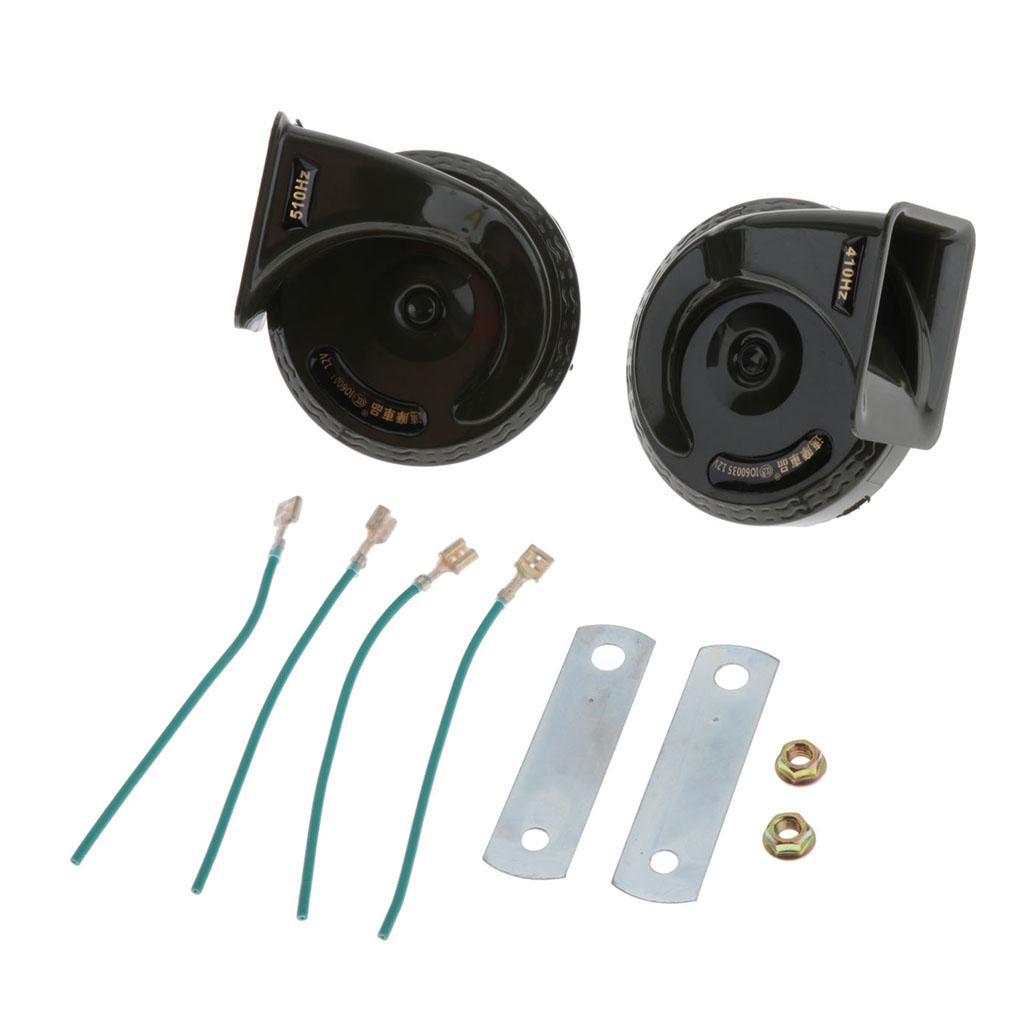 12V Loud 110db 510Hz Motorcycle  Bike ATV  replacement w/Bracket