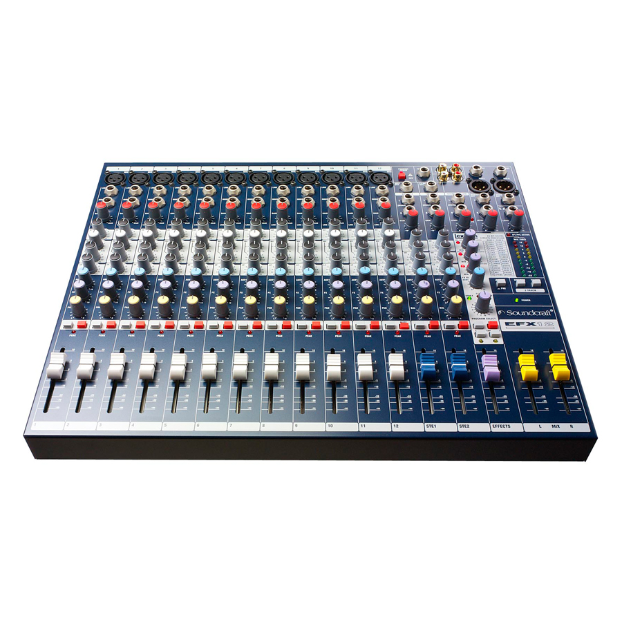 Bộ Trộn Âm Thanh Soundcraft EFX12 Console - Hàng Chính Hãng