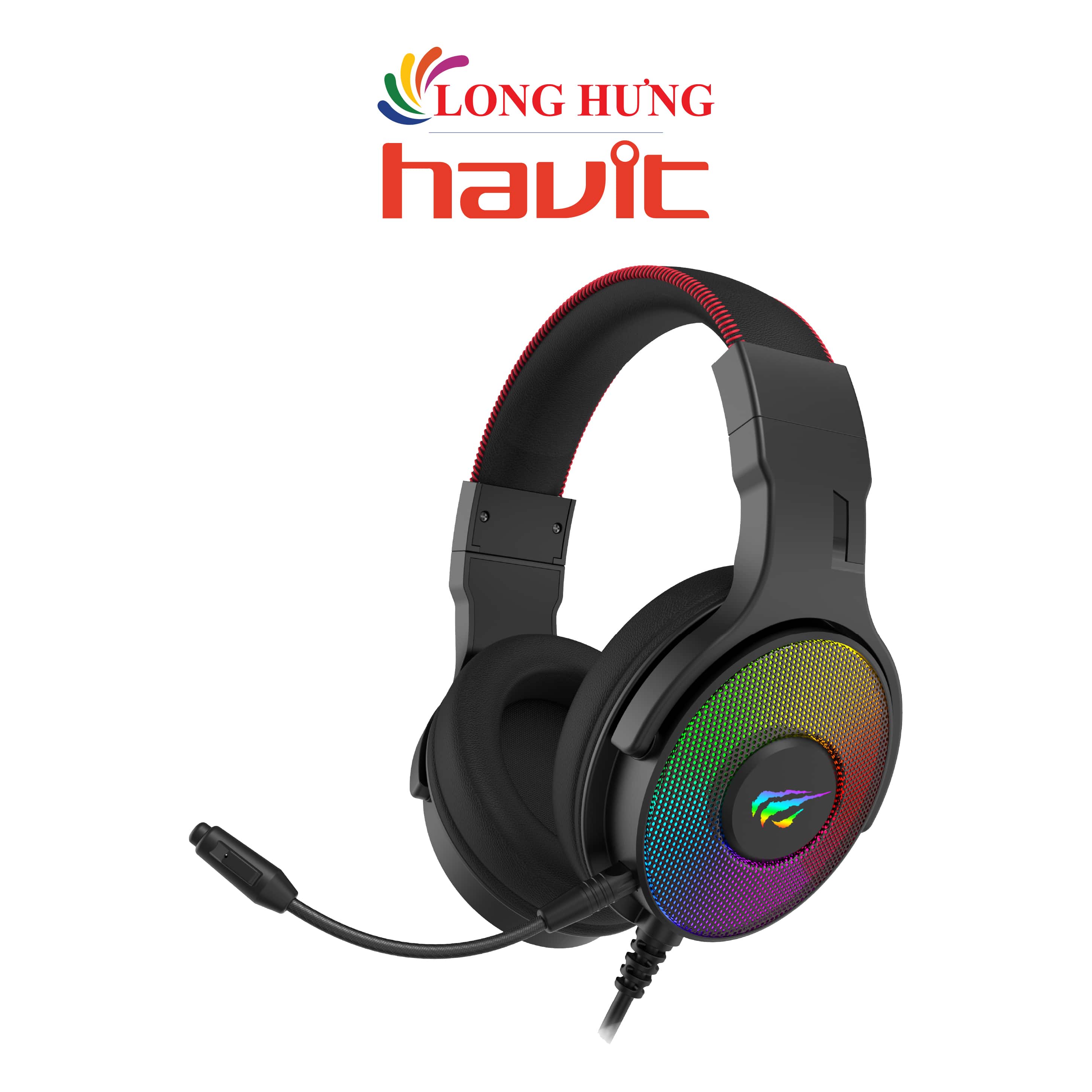 Tai nghe chụp tai có dây Gaming Havit H2028U - Hàng chính hãng