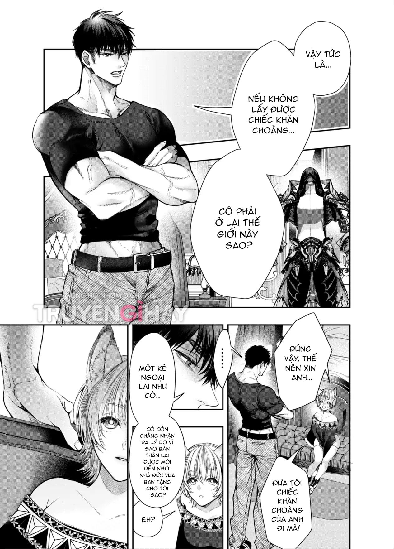 [21+] Lạc Vào Cõi Xa Lạ, Tôi Gặp Chàng Kỵ Sĩ Biến Thái Quyến Luyến Mãi Không Rời chapter 1.1 - Trang 19