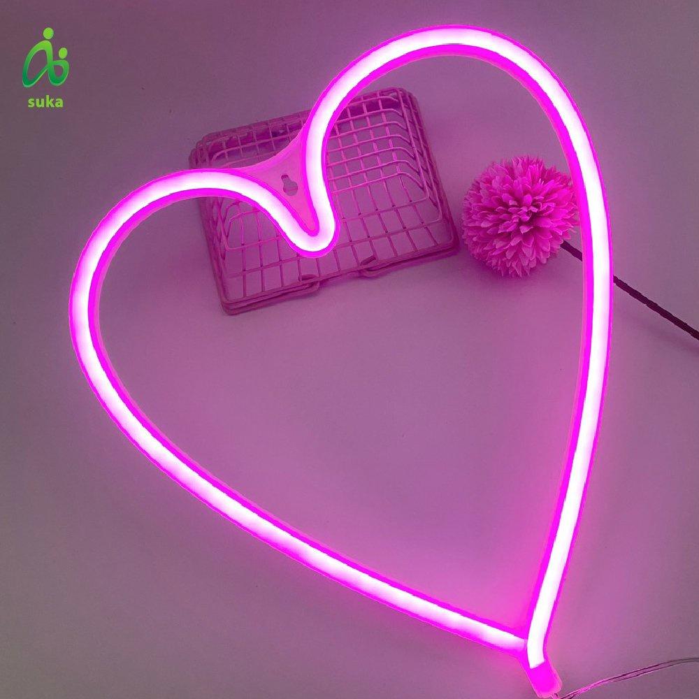 Đèn led Trái tim Neon light, trang trí, sự kiện,dercor ,làm đẹp không gian phòng SK