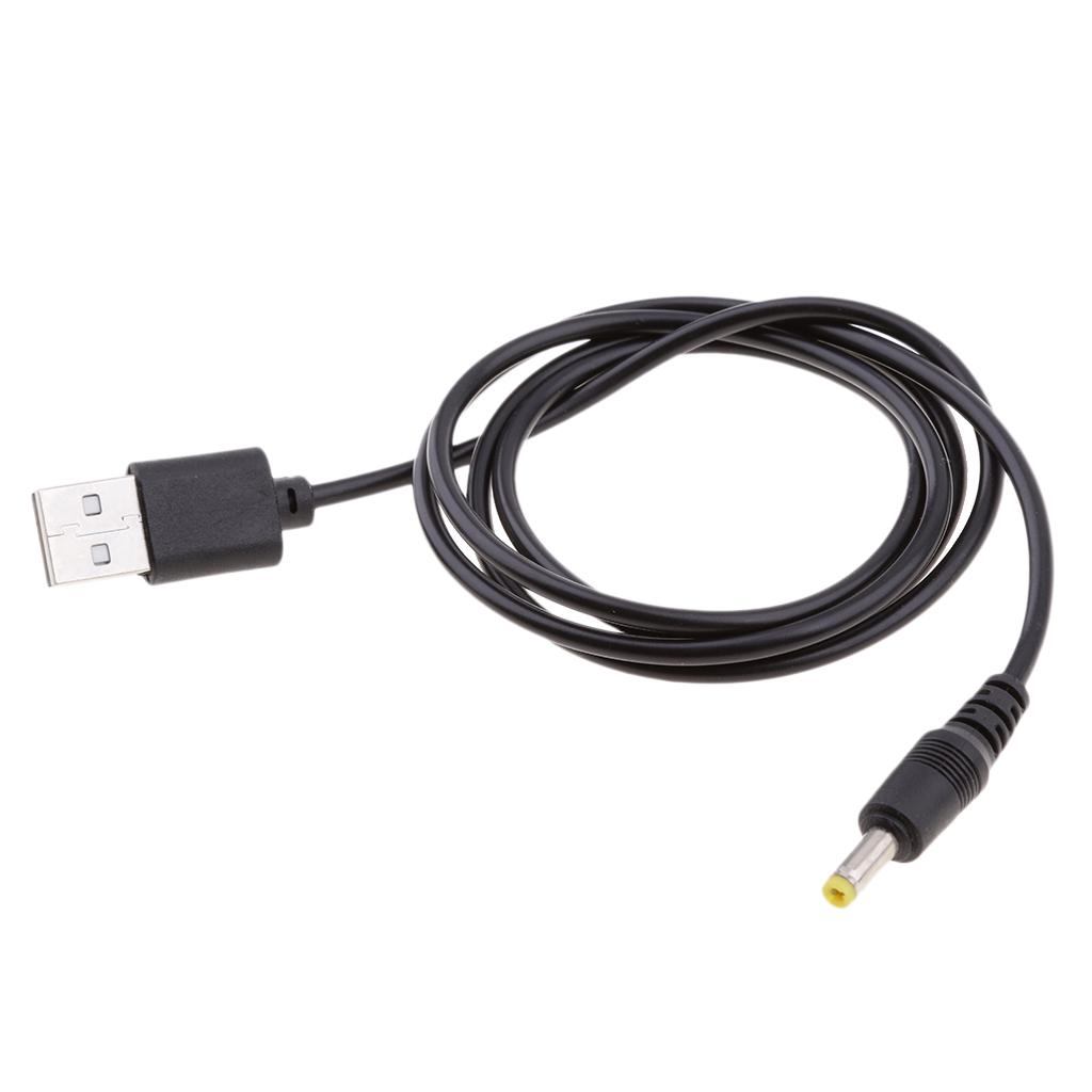 USB DC Power Charging Cable USB-A to 1.7mmx4.0mm DC Tip Plug Charging Cord