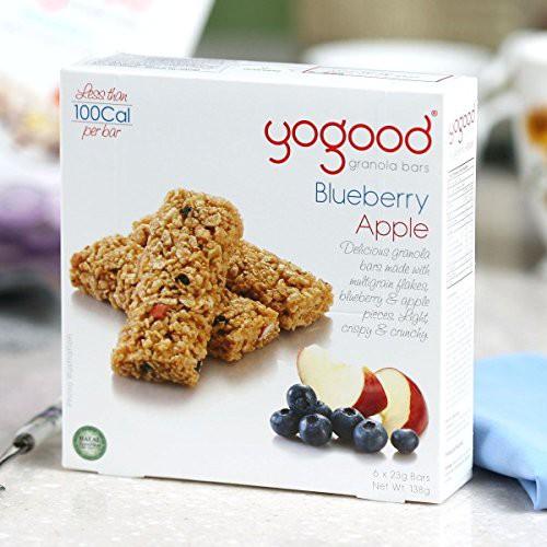 Thanh Ngũ Cốc Việt Quất Táo Yogood - Granola Bars Blueberry Apple Hộp 138g