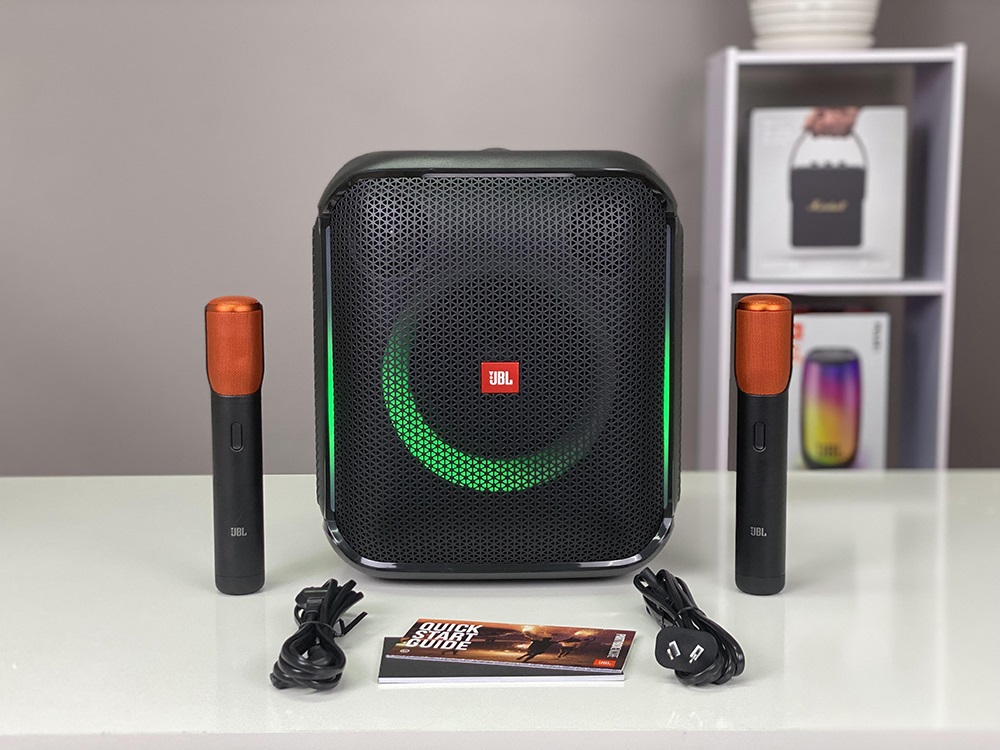 Loa Bluetooth Karaoke JBL Partybox Encore (Kèm Micro) (Công Suất 100W, Pin 10h) - Hàng Chính Hãng PGI