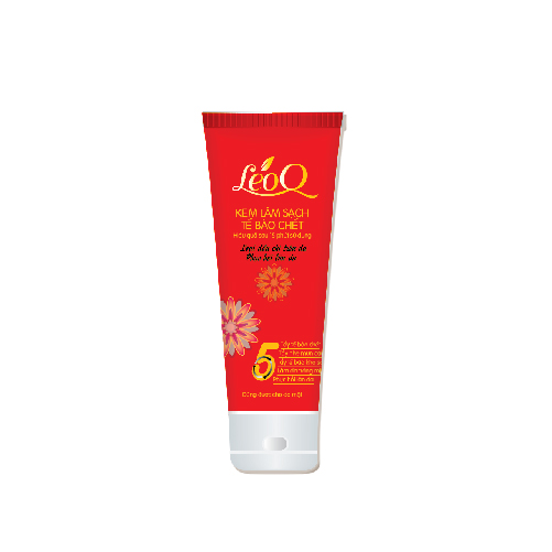 Kem làm sạch tế bào chết tuýp 80g LeoQ