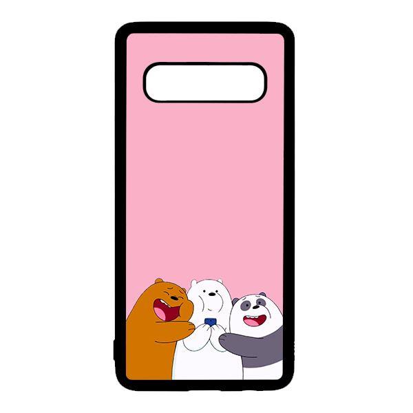 Ốp lưng điện thoại dành cho Samsung S10 Plus 3 Chú Gấu