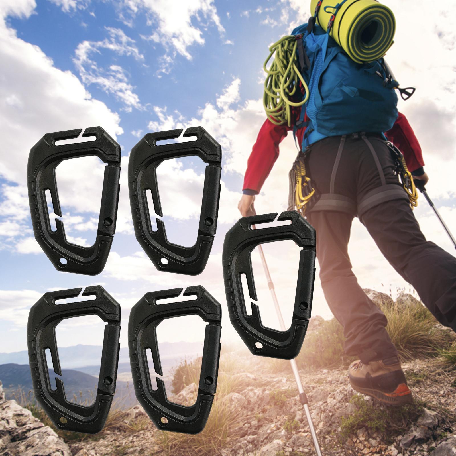 5Pcs Small Carabiner Clip Parts Keychain Carabiners for Backpack Outdoor