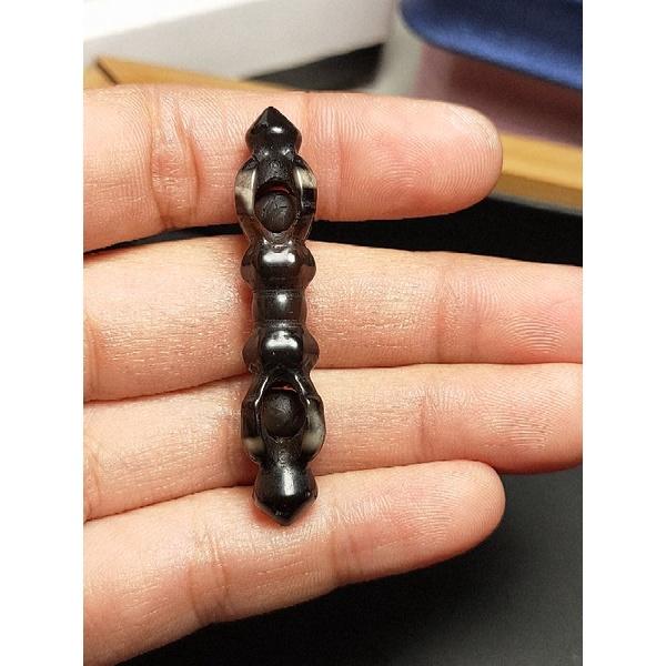 398- HẠT AGATE NÂU ĐEN