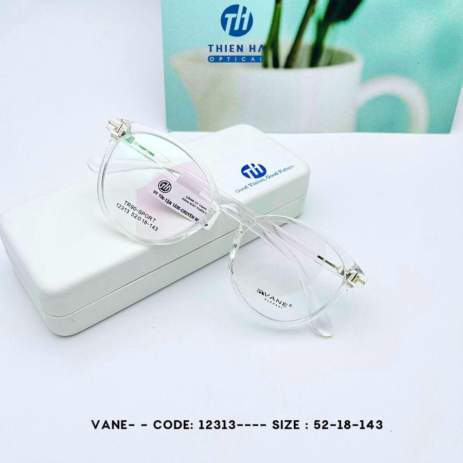 Gọng kính mắt THIÊN HÀ OPTICAL dáng oval mèo chất liệu nhựa dáng tròn nhiều màu VANE 12313