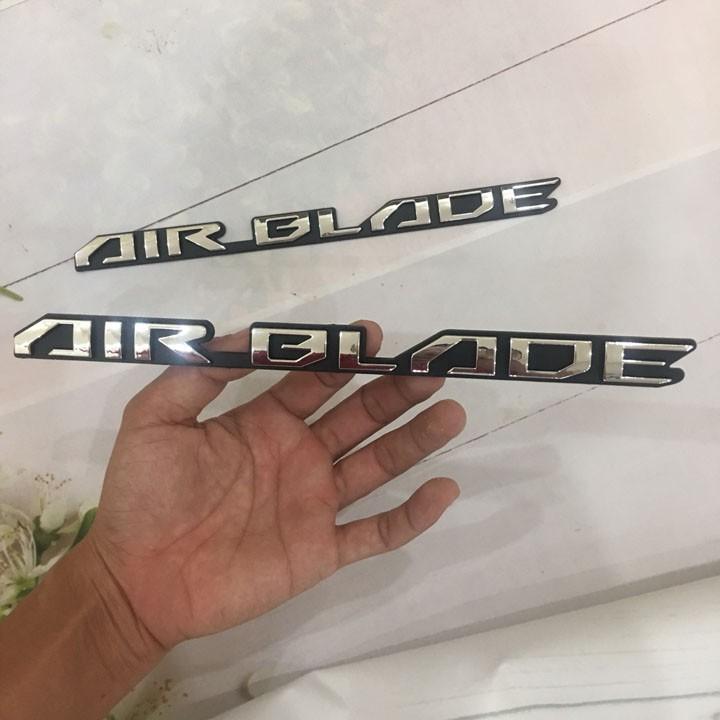 Decal nổi dành cho AIRBLADE đời 2011 dán xe máy A235