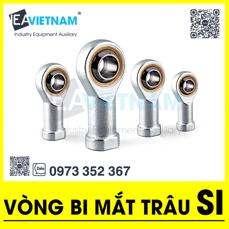 Vòng bi mắt trâu M6 6mm SI6 + SA6