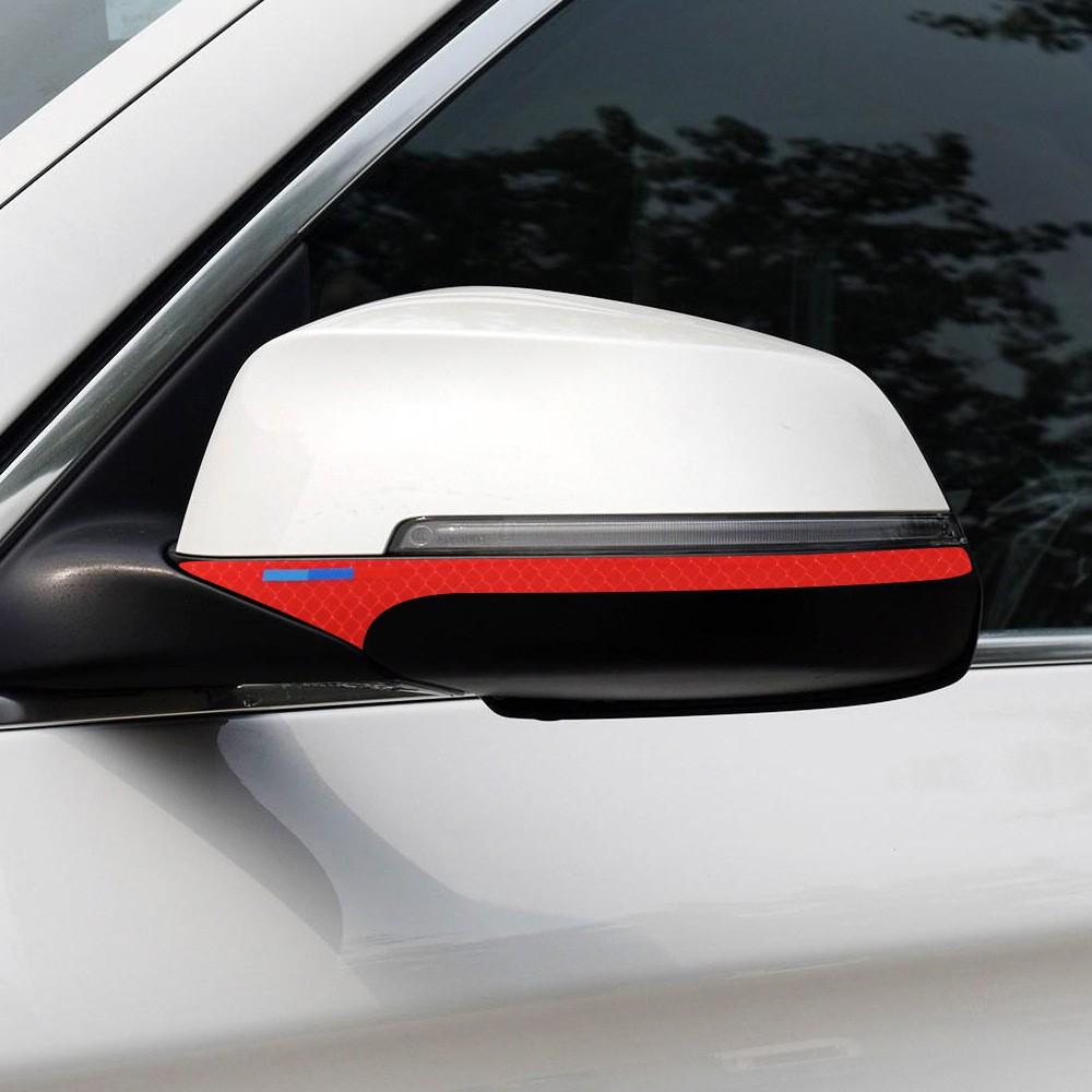 Decal Tem Dải Màu Phản Quang Dán Gương ô Tô Ms-300