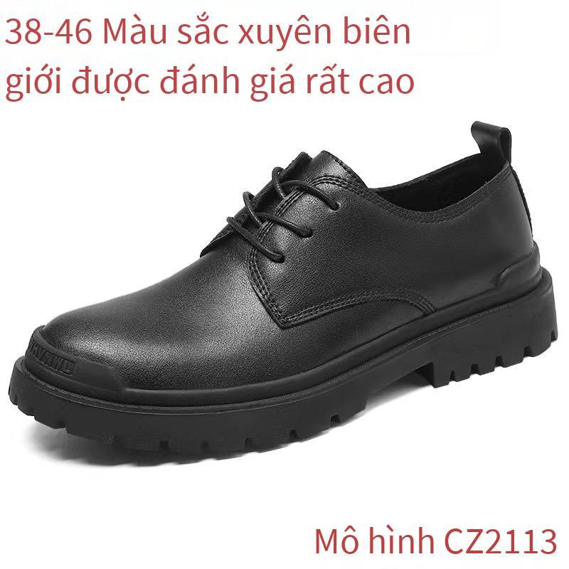 Đảm bảo chất lượng Giày bốt Martin giày công sở thời trang bán chạy chống mài mòn giày lưới màu đỏ