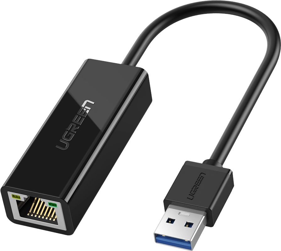 Cáp chuyển USB 3.0 to Lan hỗ trợ 10/100/1000 Mbps Ugreen UG-20256 - Hàng chính hãng