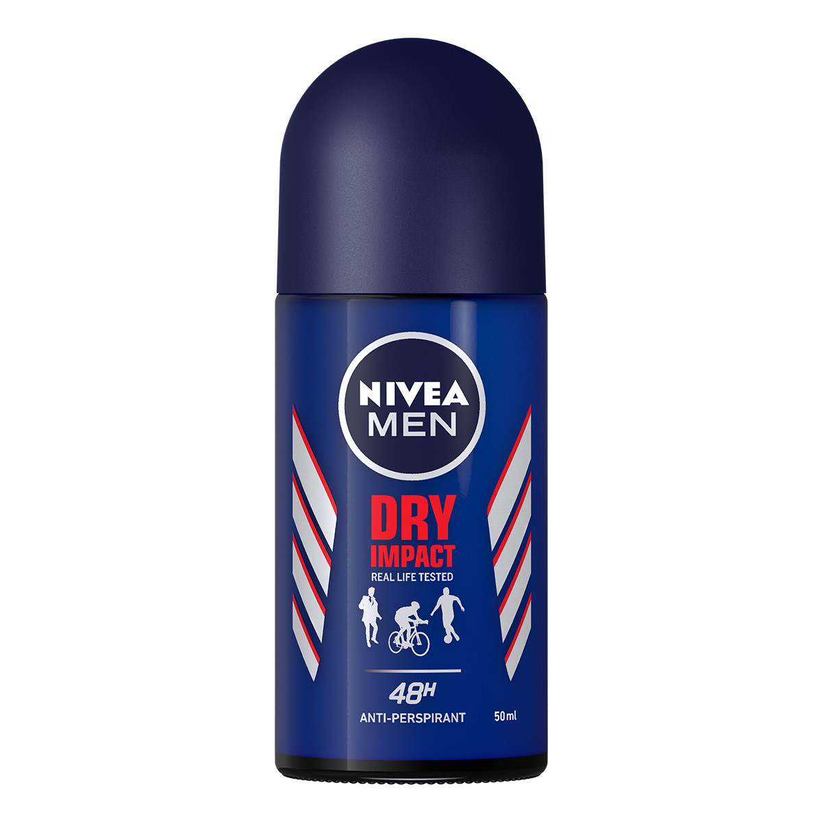 Lăn Ngăn Mùi NIVEA MEN Dry Impact Khô Thoáng (50ml) - 81610