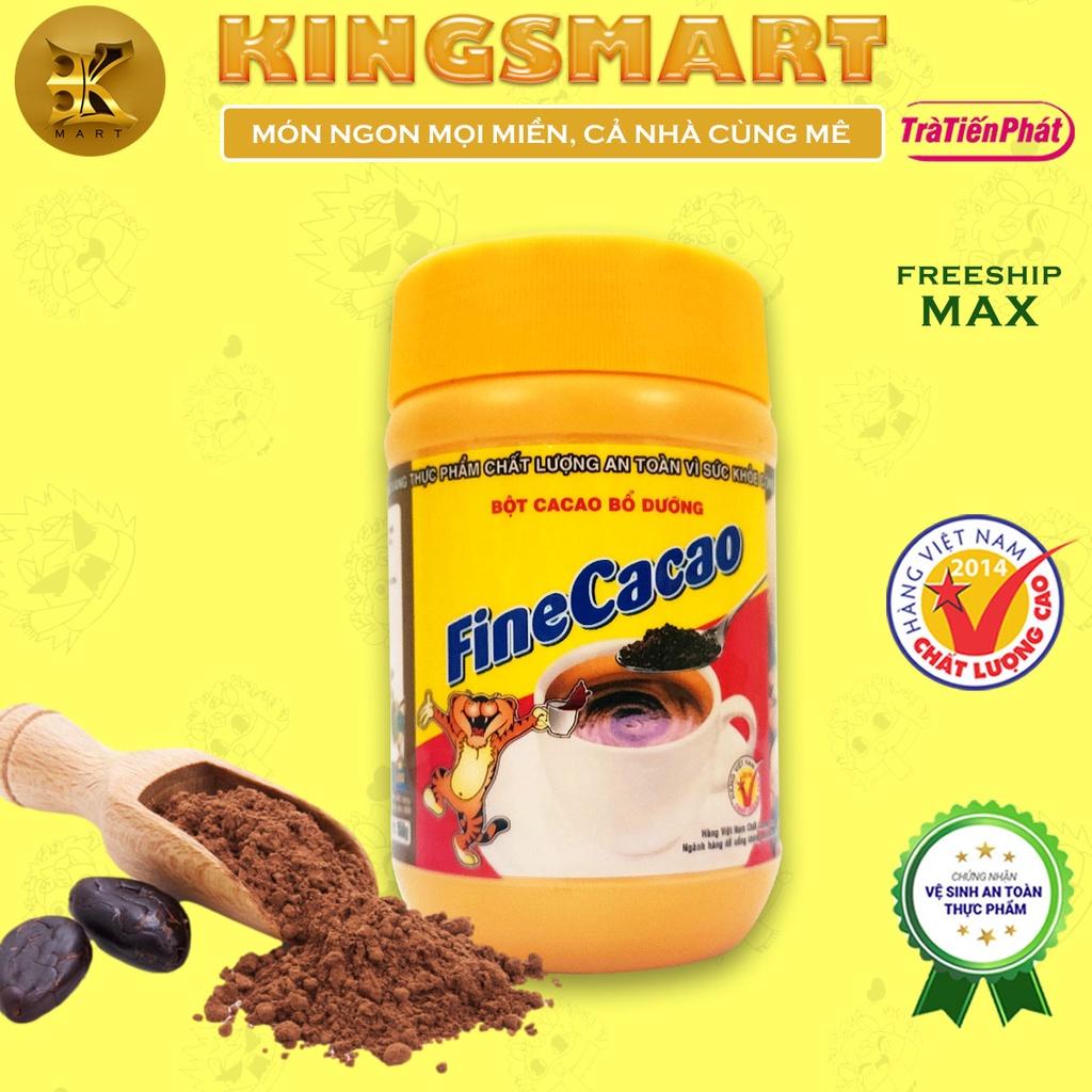 Bột Fine Cacao 400G TIẾN PHÁT Bổ Dưỡng Nguyên Chất 100% Tốt Cho Sức Khỏe Vị Thơm Ngon