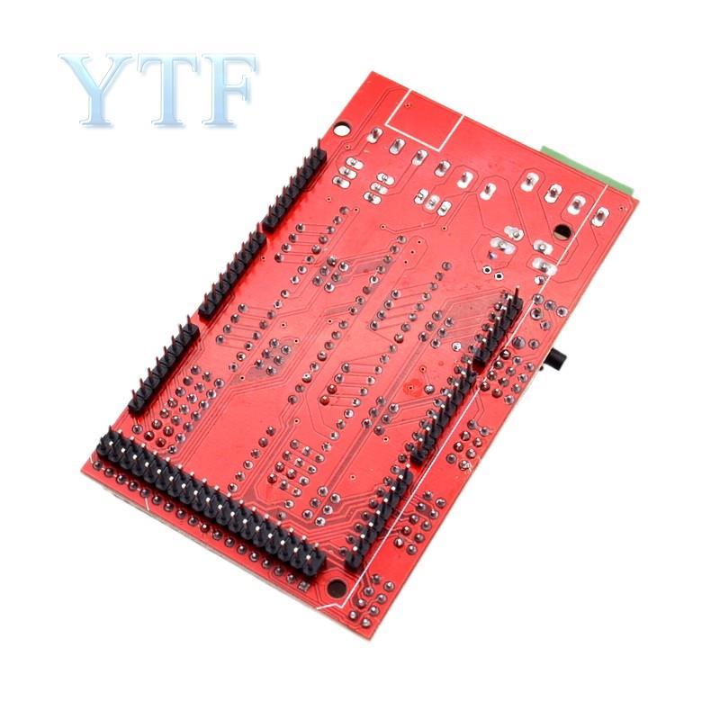 1PCS RAMPS 1.4 PANEL PAR Part Bo mạch chủ 3D Máy in Bộ điều khiển màu đen màu đỏ