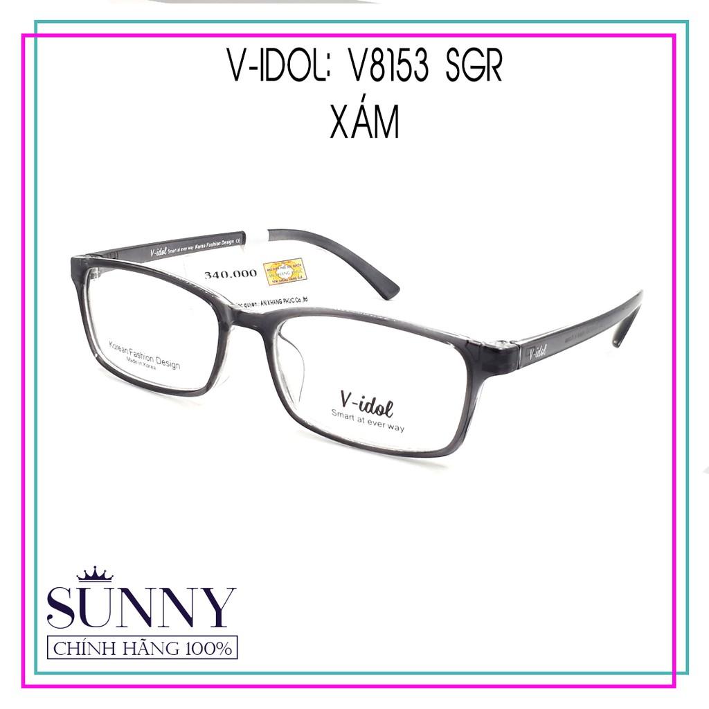 Gọng kính chính hãng V-idol V8153 màu sắc thời trang, thiết kế dễ đeo bảo vệ mắt