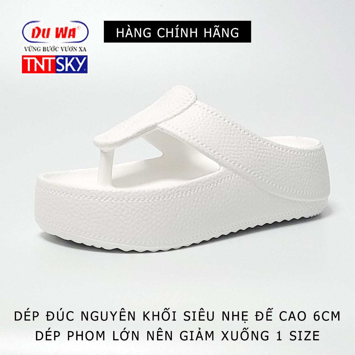 Dép Nữ Xỏ Ngón Đúc Liền Khối Siêu Nhẹ - Hàng Chính Hãng - TK352