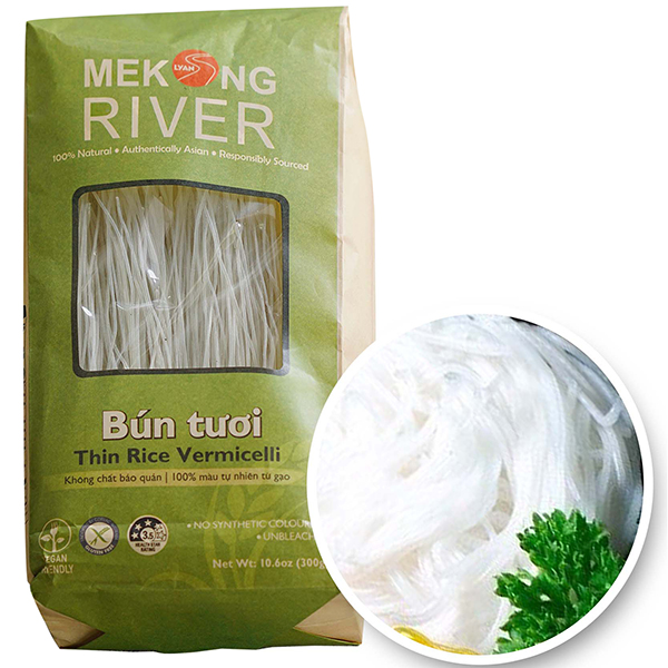 Combo 3 túi Bún Tươi MeKong River 300g