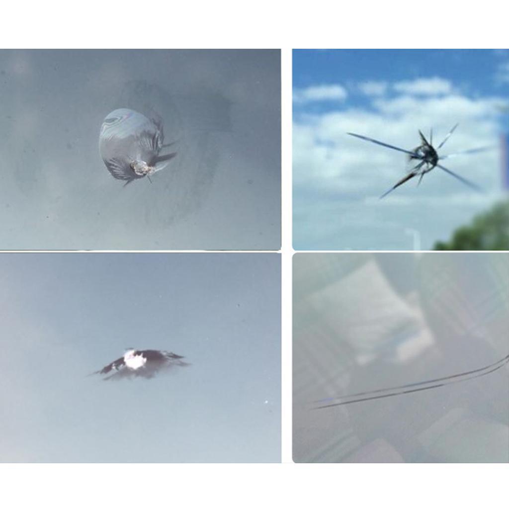 10x Car Windscreen Windshield   Kit For Chips Cracks Scratches