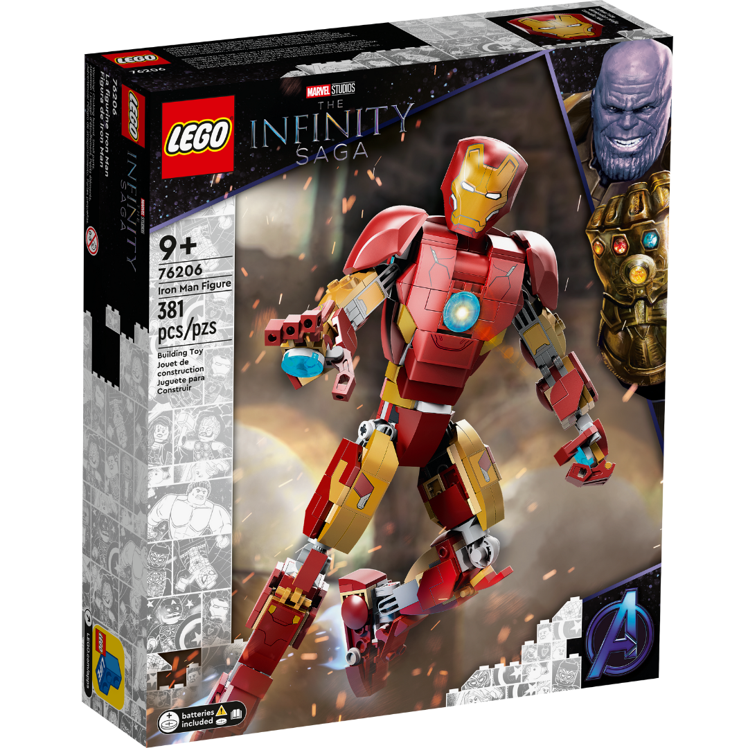 Đồ Chơi LEGO Mô Hình Người Sắt 76206