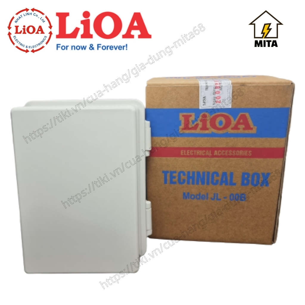 Tủ điện nhựa ngoài trời - Hộp kỹ thuật LiOA JL-00C &amp; JL-00C