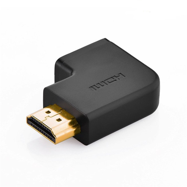 Đầu Nối HDMI Bẻ Góc Trái ( hình chữ L- âm sang dương)- Hàng Chính Hãng Ugreen