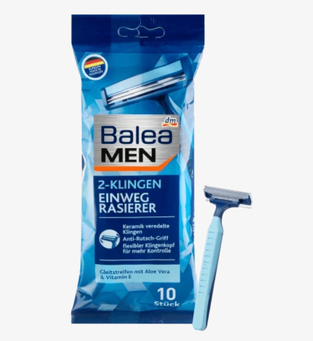 Dao cạo râu Balea Men x 10 Cây