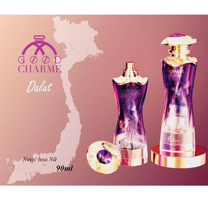 Nước hoa nữ cao cấp, Charme Dalat, lưu hương lâu, mở ra một không gian ấm áp của cánh đồng hoa, 90ml