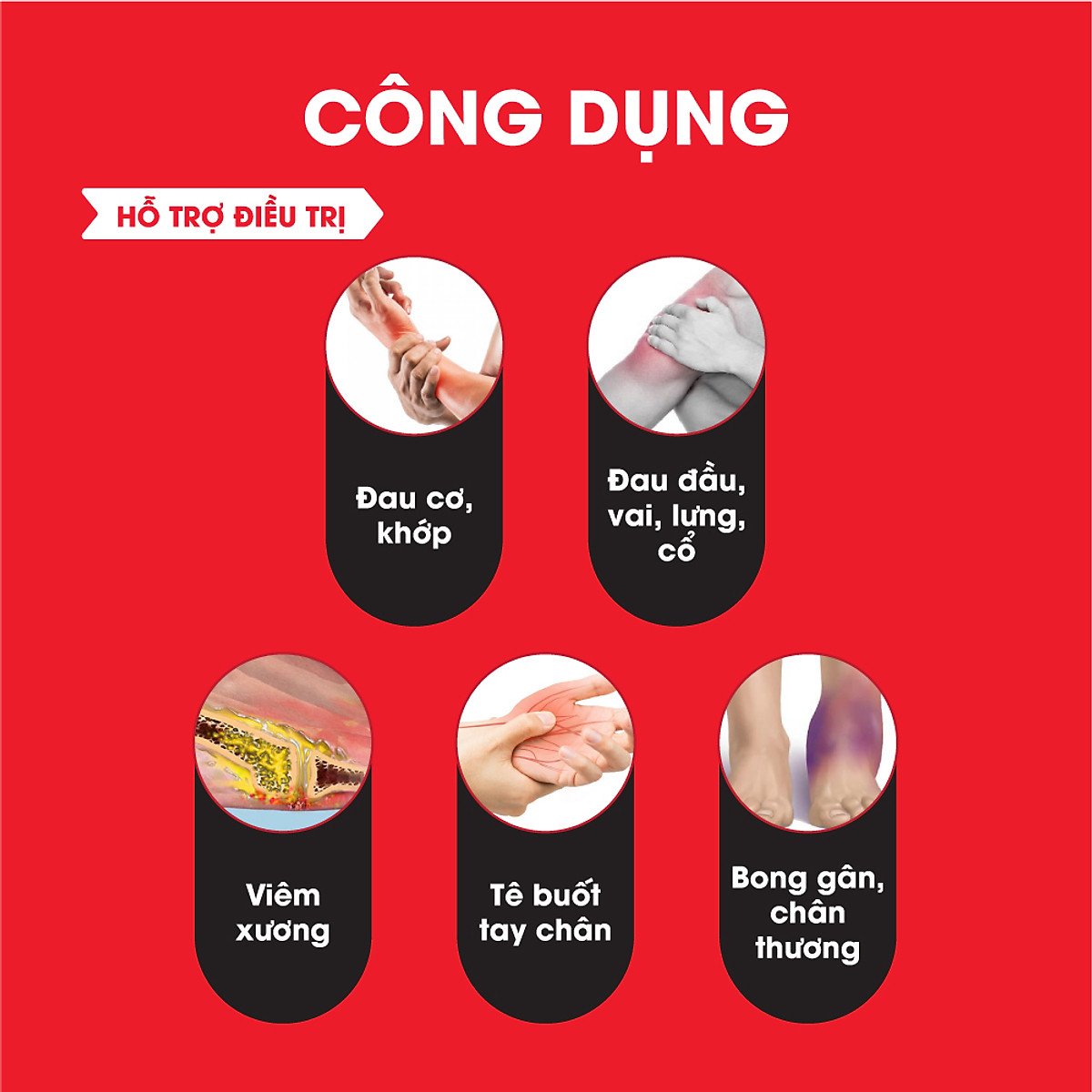 Dầu nóng xoa bóp Hàn Quốc 100ml giảm đau nhức gân cốt