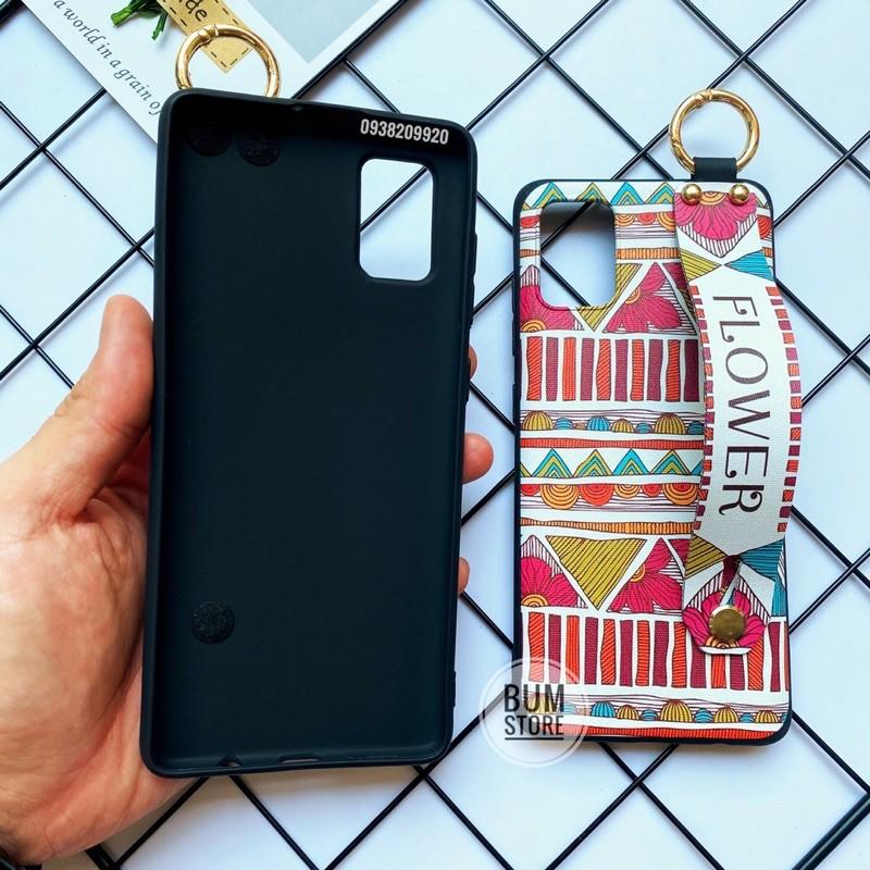 Ốp Lưng Thổ Cẩm In Sần Cho Dòng Samsung Galaxy A72 / A71 / A52 / A51