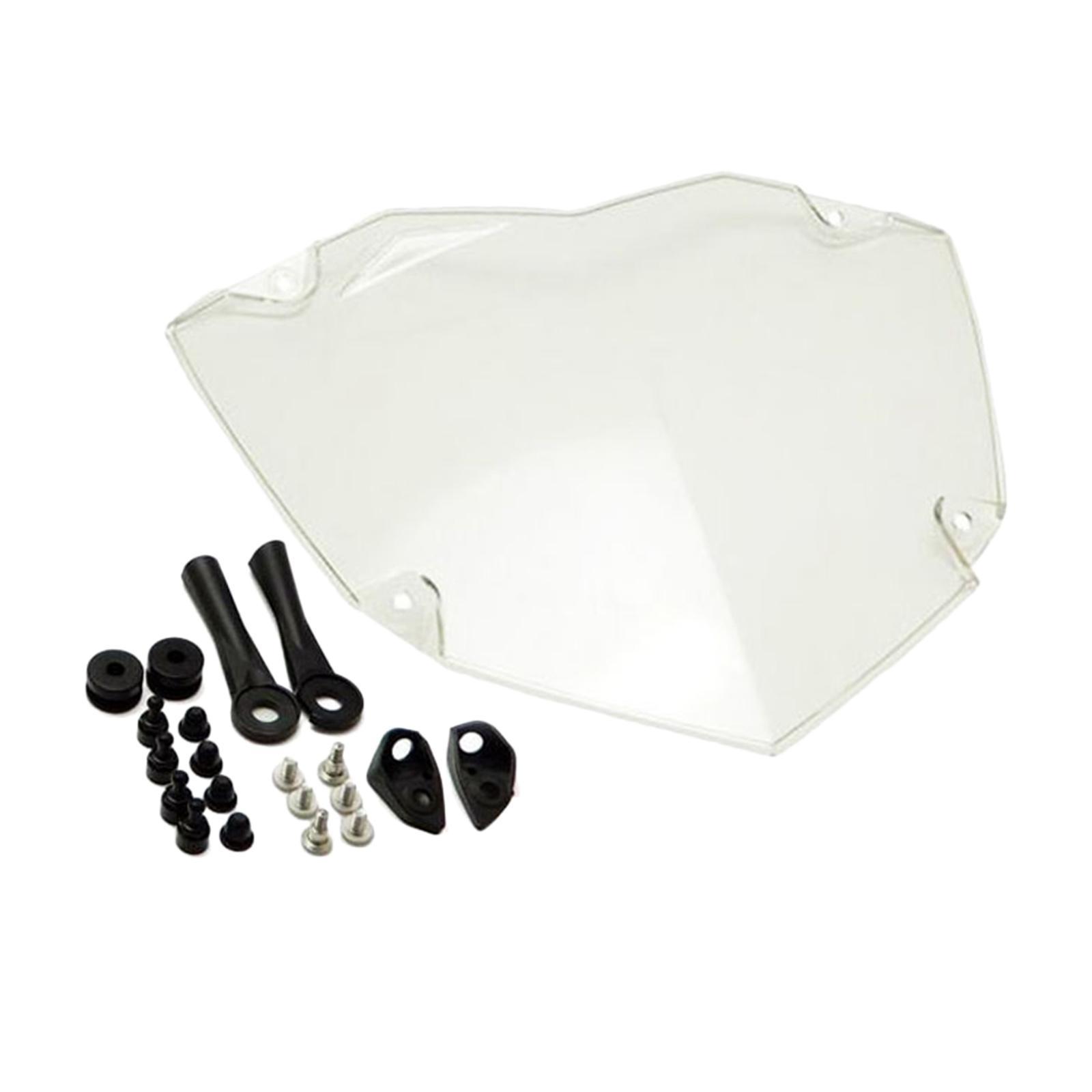 Motorcycle Accessory ABS Plastic Headlight Lamp Protector Guard Protection Kit for BMW R1200GS ADV 2013-2017