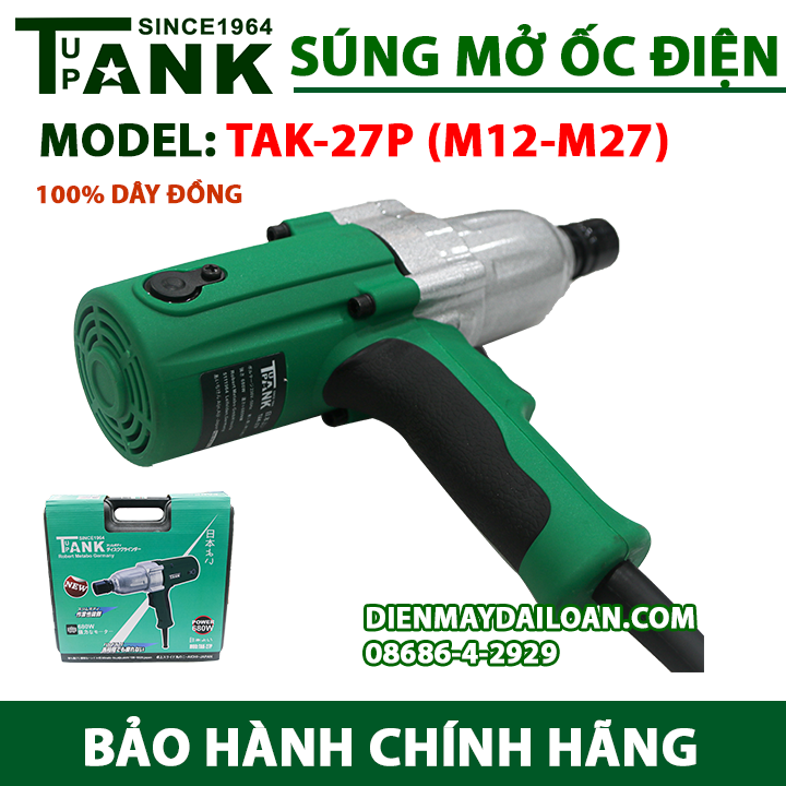 Máy siết bulong tank since 1964 TAK-27P